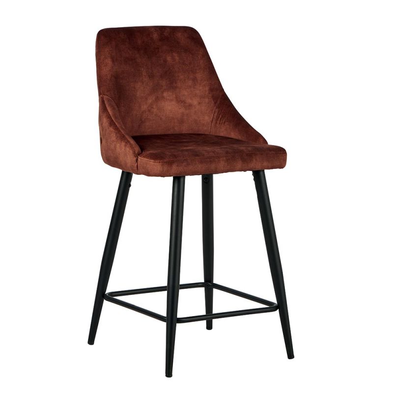 Chaise pour îlot central Lou en kaki