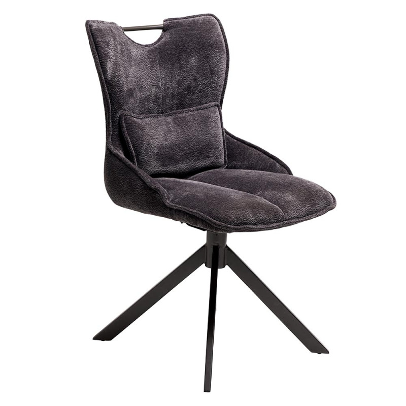 Chaise Tournante BIORG gris -CASITA