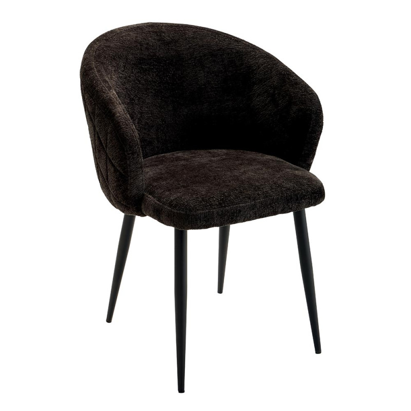Chaise KANSAS noir - CASITA