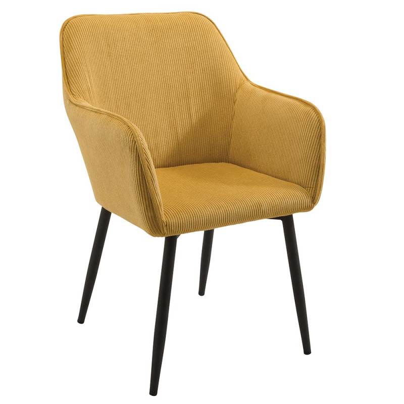 Chaise SCOTTY moutarde - CASITA