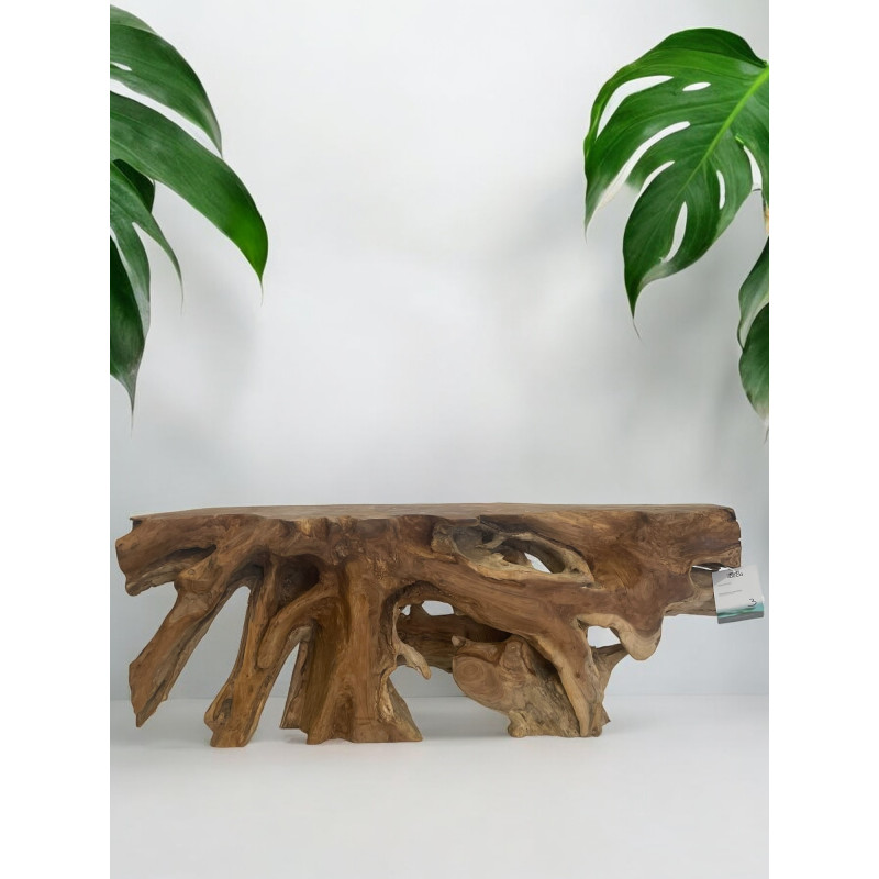 Console en Racine de Teck 150 cm Kuta