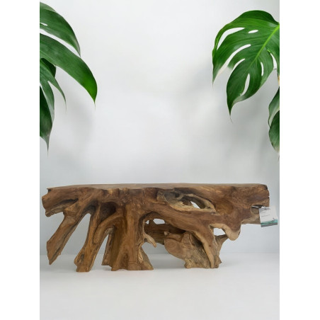Console en Racine de Teck 150 cm Kuta