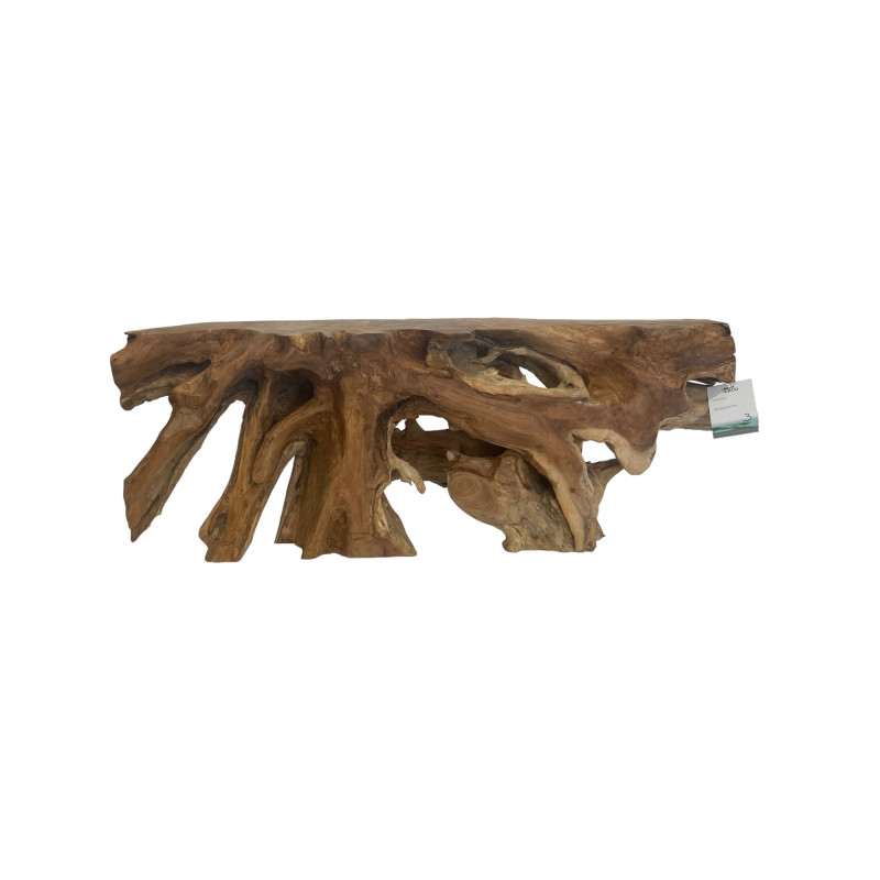 Console en Racine de Teck 150 cm Kuta