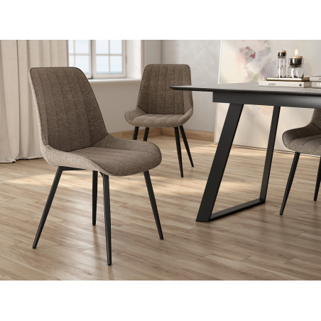 Chaise Ankara - Crème