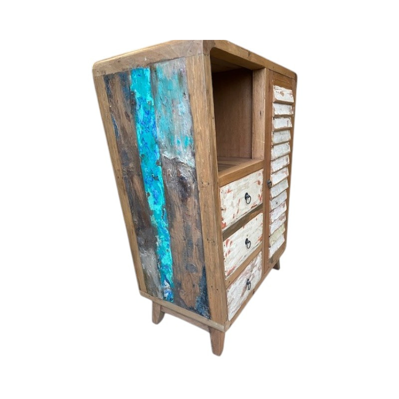 Meuble d'entrée Pintu en bois recyclé