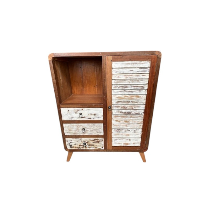 Meuble d'entrée Baha en Bois Recyclé