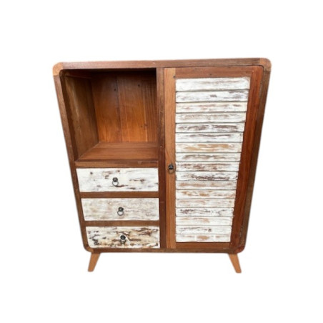 Meuble d'entrée Baha en Bois Recyclé