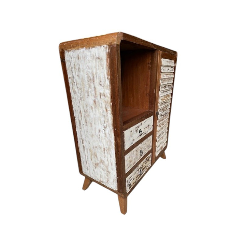 Meuble d'entrée Baha en Bois Recyclé