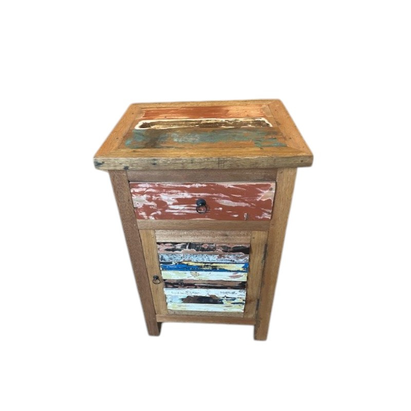 Confiturier en bois recyclé - APIA