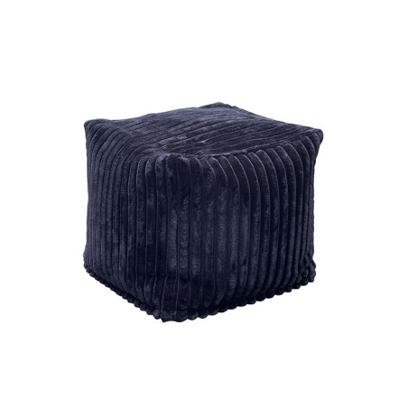 Pouf Carré Lizard Anthracite - CASITA