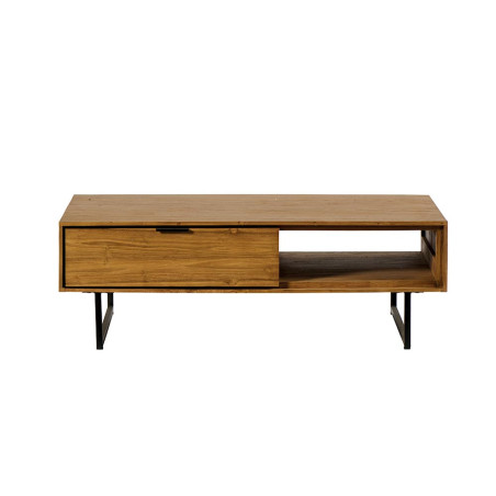Table basse BAHIA en Teck Recyclé et Métal  - CASITA
