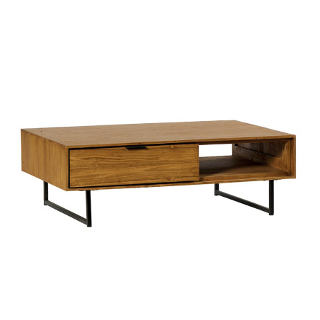 Table basse BAHIA en Teck Recyclé et Métal  - CASITA