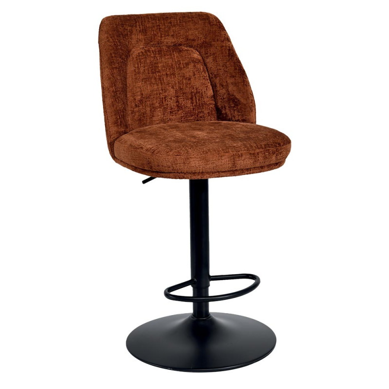 Chaise De Bar ZOUNG Terracotta - CASITA