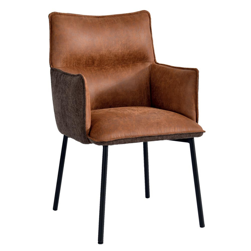 Chaise LOKKA Marron - CASITA