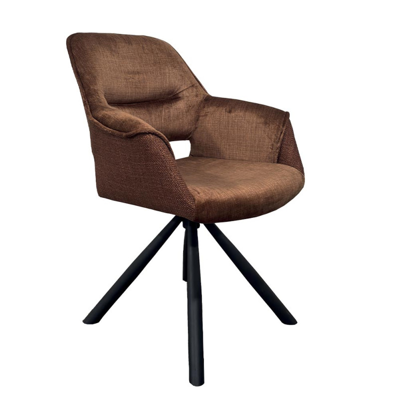 Fauteuil Tournant CHILKO Cuivre - CASITA