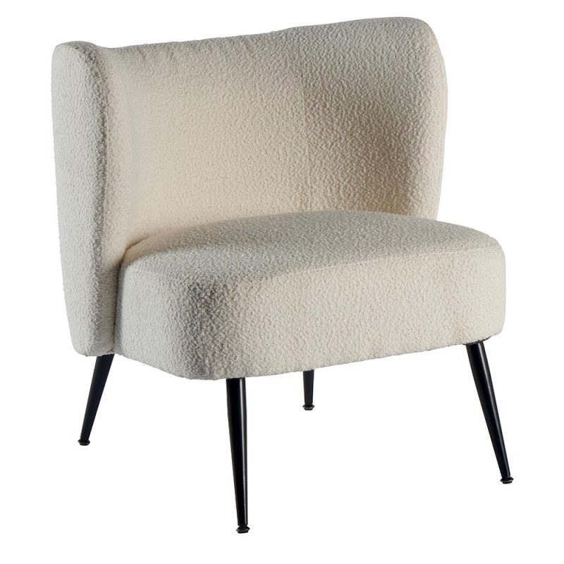 Fauteuil RIPPLE Blanc - CASITA