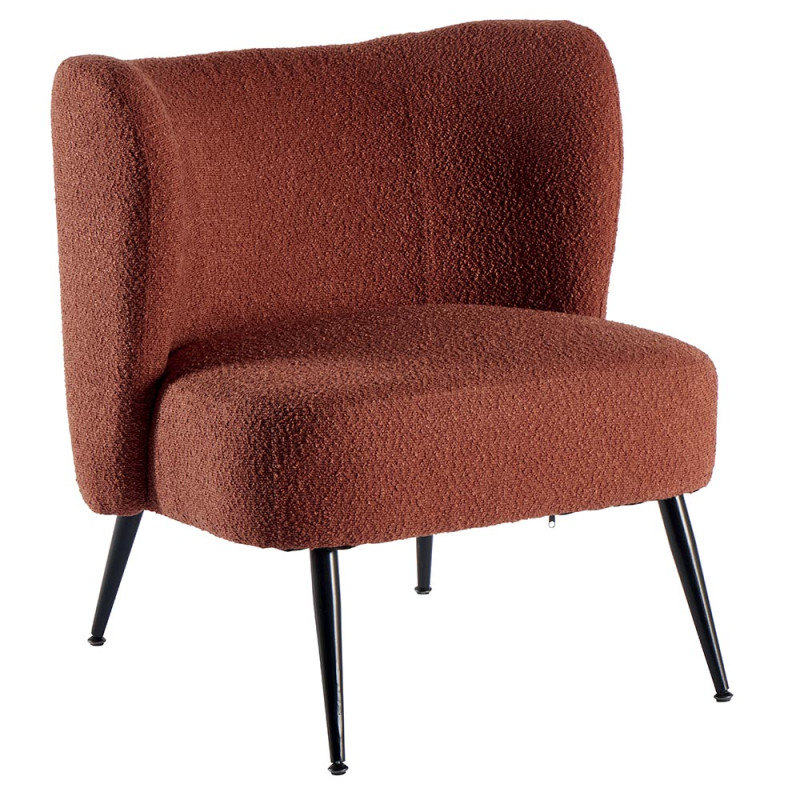 Fauteuil RIPPLE Terracotta - CASITA
