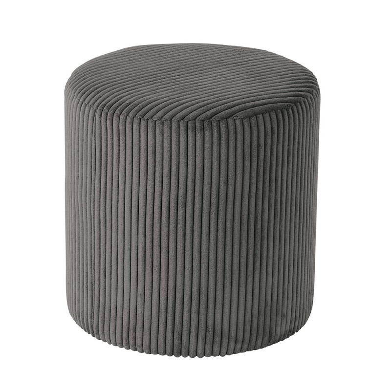 Pouf Rond SNAW Gris - CASITA