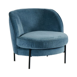 Fauteuil LEONI Bleu - CASITA