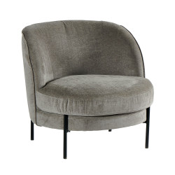 Fauteuil LEONI Gris - CASITA