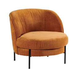 Fauteuil LEONI Rouille -...