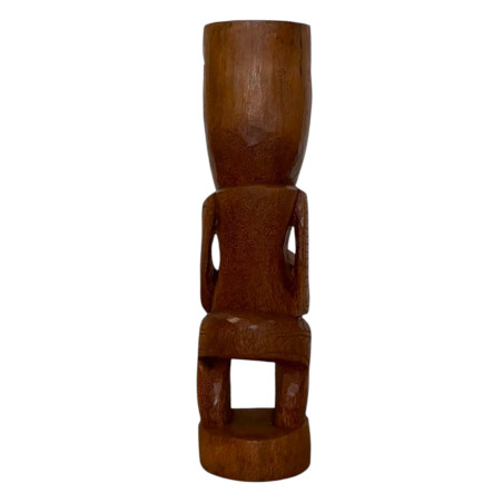 Tiki TA MOKO en cocotier H 100 cm - KOHDECO