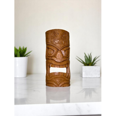 Masque TIKI Sculpté à la main 50 cm - KOHDECO