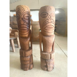 Tiki Maori en Bois de...