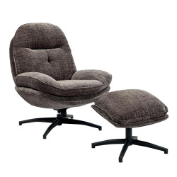 Fauteuil Branson - Gris -...