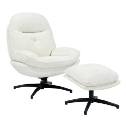 Fauteuil Branson - Blanc -...