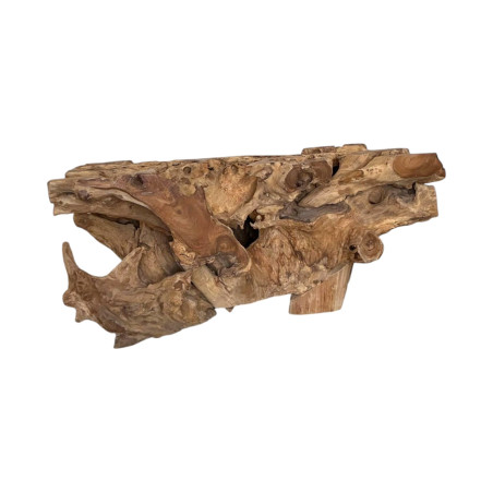 Table basse rectangulaire Racine de teck