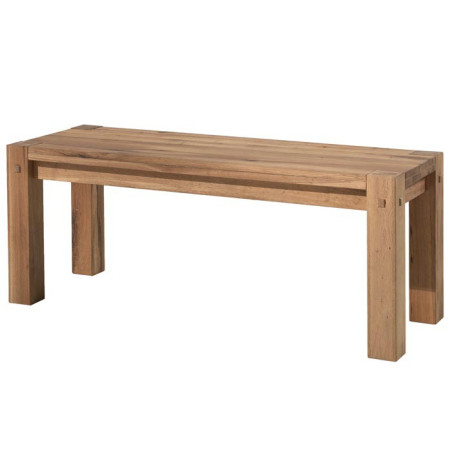 Banc 1m23 en chêne LODGE CASITA