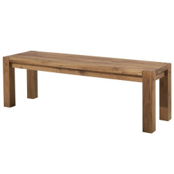 Banc L 1m53 en chêne LODGE CASITA