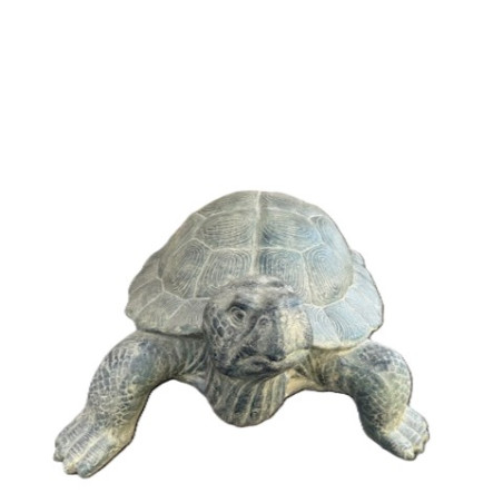Statue Tortue en Résine effet Pierre – 49 cm