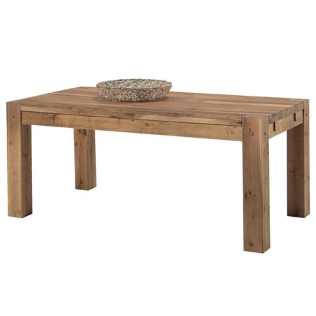 Table L 1m80 en chêne LODGE CASITA