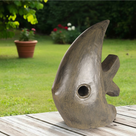Statue de Jardin Poisson 55 cm - Antique
