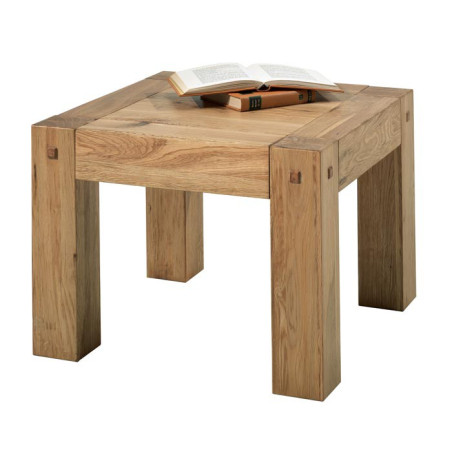 Table basse L 60 cm en chêne LODGE CASITA