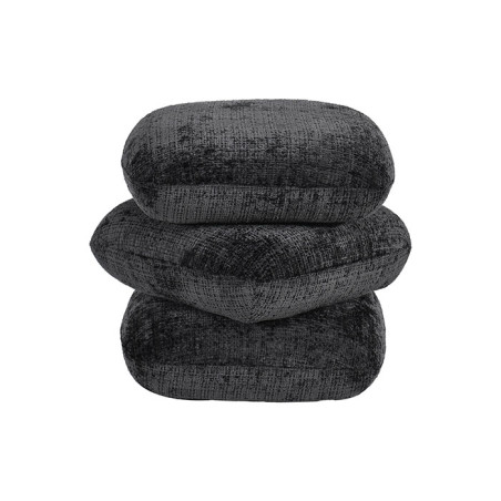 Pouf Tournant FLOW gris anthracite - CASITA