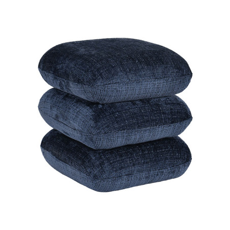Pouf Tournant FLOW Bleu Nuit - CASITA