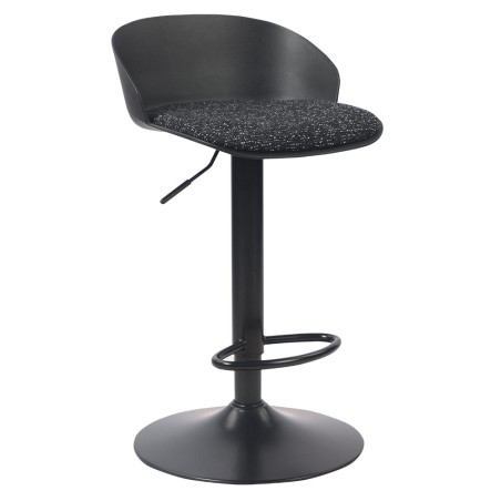 Chaise De Bar Réglable OJA Noir - CASITA